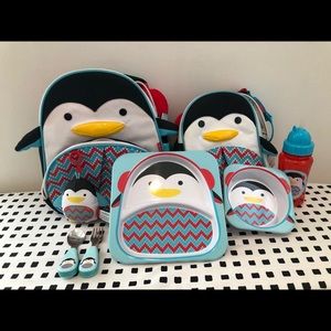 skip hop penguin backpack